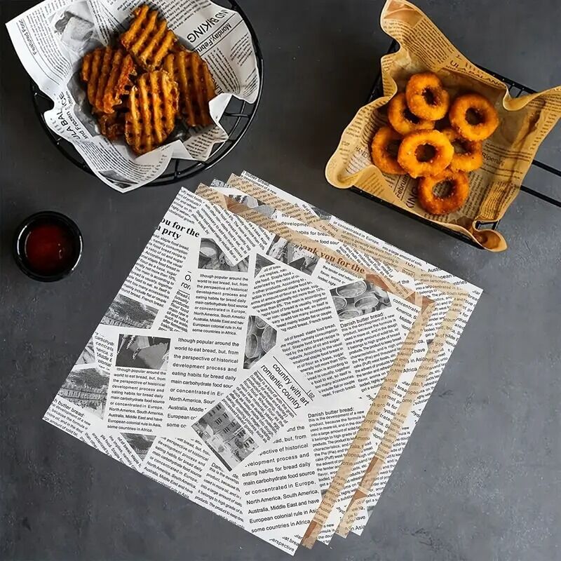 10202 Oil proof paper pack of 100 - Image 1