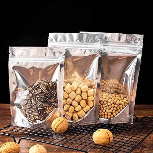 Foil bags 12cm by 17cm - Packs of 50s - Image 1