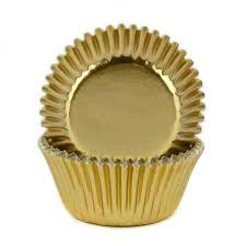 images (4) 6cm gold foil cup cases - pack of 500 - Image 1