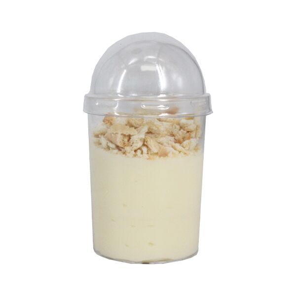 Round Dessert Cups with Dome Lids - 100mls - Pack of 10 - Image 1
